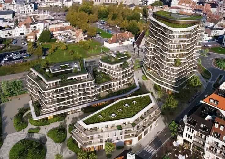 Nieuwbouw Appartement 2 Slaapkamers Knokke Duinenwater