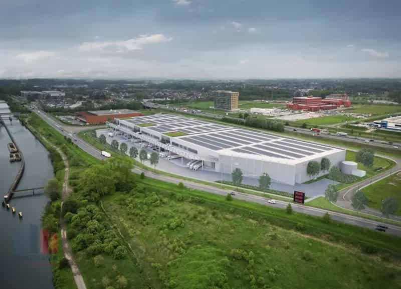 Nieuwbouw bedrijfsgebouw te huur in Zwijnaarde