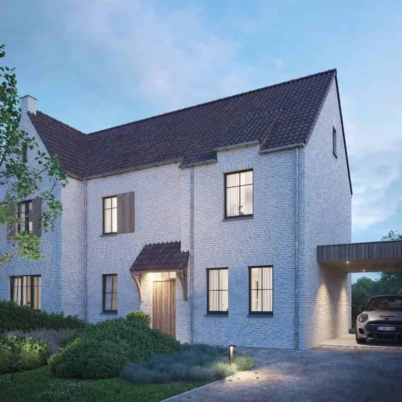 BUNDERHOF - Nieuwbouw Pastorijwoning met carport - 3 slpk, op 6a25ca