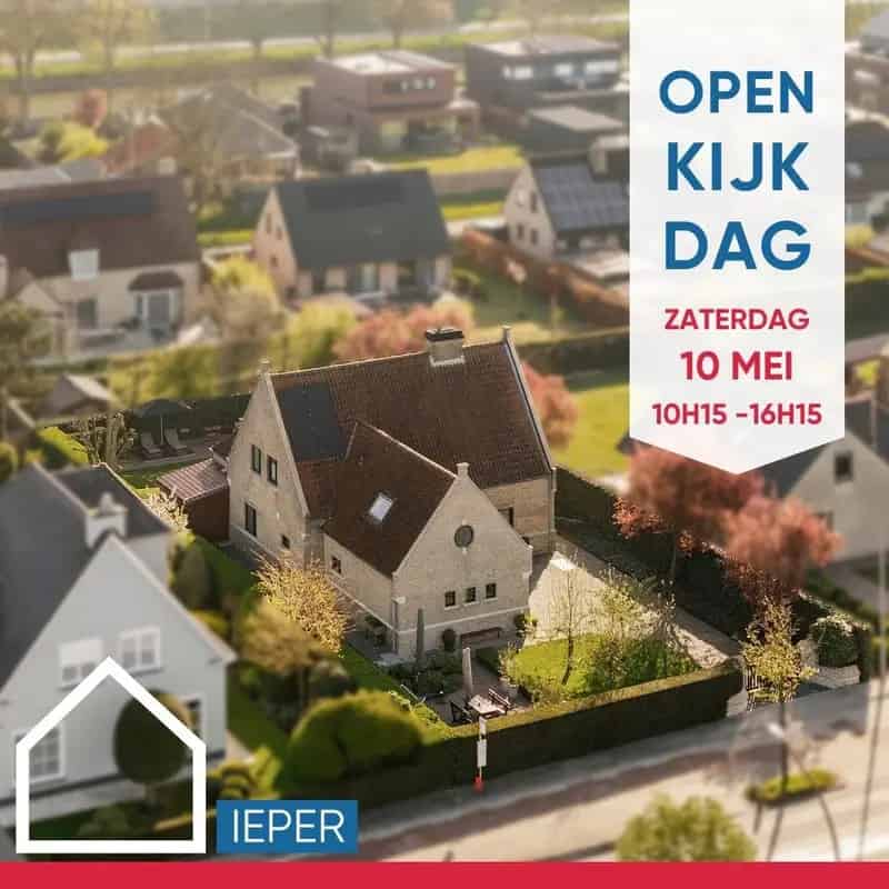 Uitstekend onderhouden villa te Ieper. Opp: 871m².