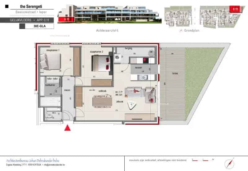 Nieuwbouw appartement te koop in Ieper