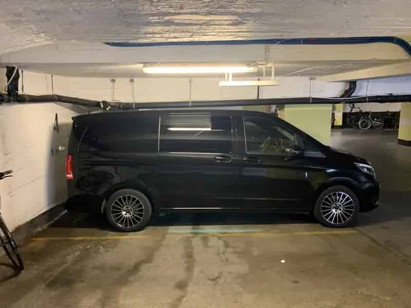 Autostaanplaats in residentie Globe in Het Zoute