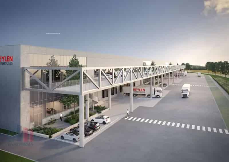 Nieuwbouw bedrijfsgebouw te huur in Zwijnaarde