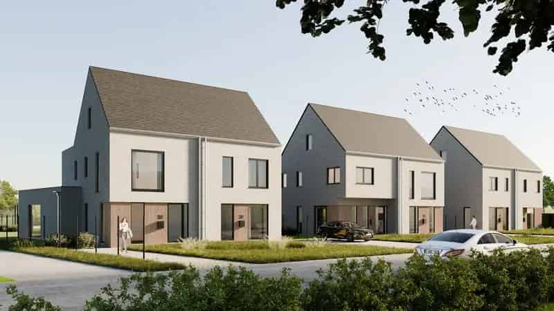Woonproject met 6 energiezuinige woningen