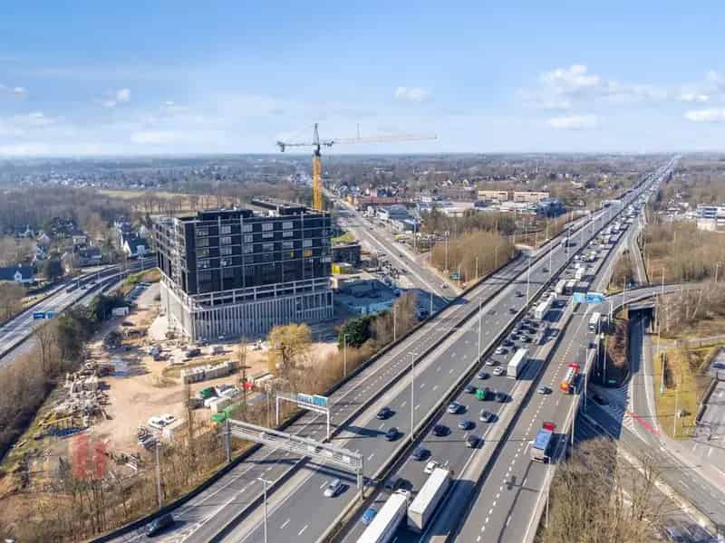 Nieuwbouw kantoorruimte te huur in Ouverture Sint-Denijs-Westrem