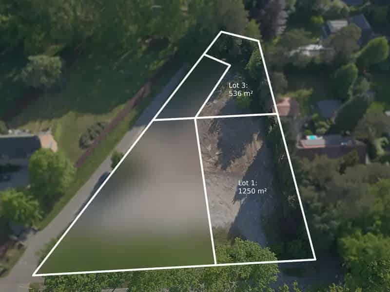 Bouwgrond Halle 1250m² Open Bebouwing