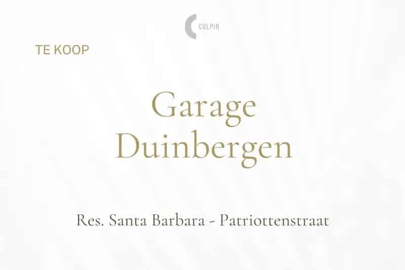 Garagebox vlakbij de Zeedijk in Duinbergen