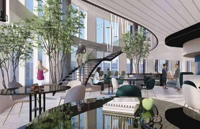 Nieuwbouw kantoren te huur in Quatuor Bruxelles