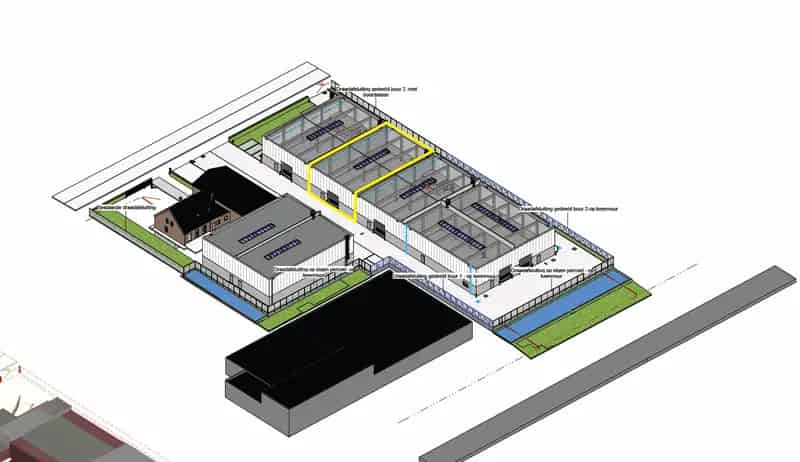 Nieuwbouw KMO-unit te huur in Temse