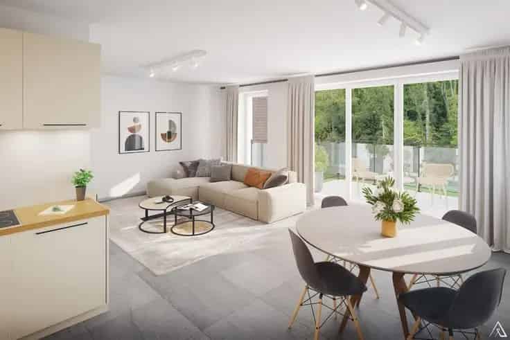 Penthouse te Koop Andenne 2 slaapkamers 30m2 terras