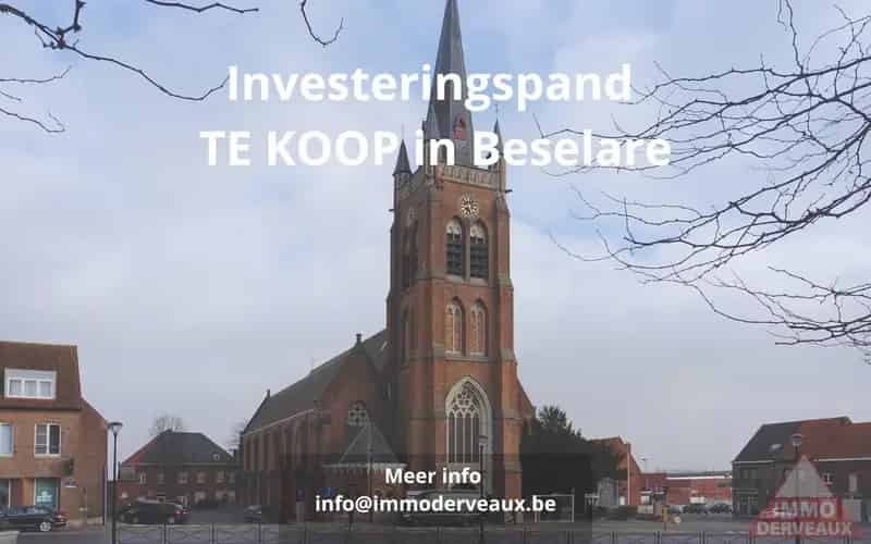 Beselare - Investeringspand met kantoorruimte en 2 verhuurde appartementen