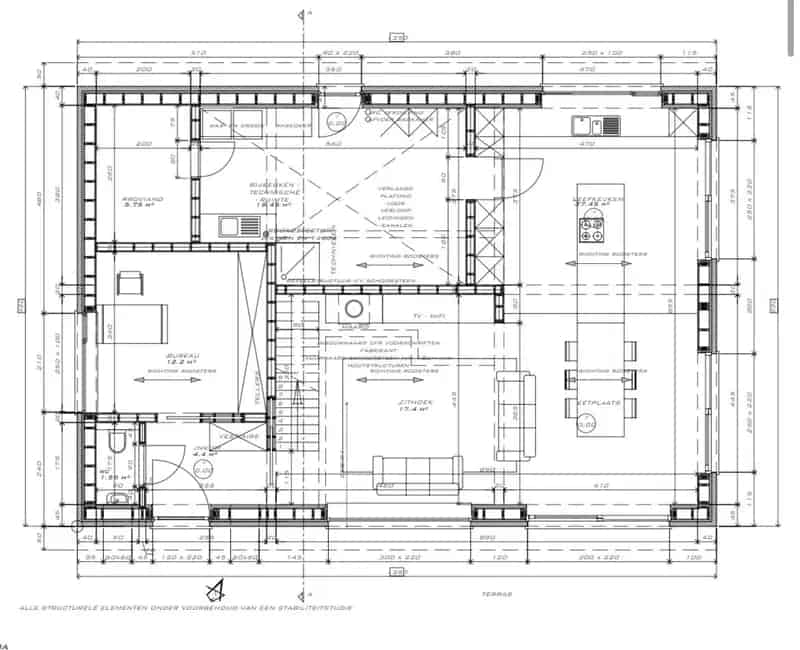 +-8230 m² grond te koop met een goedgekeurde bouwvergunning voor een alleenstaande woning