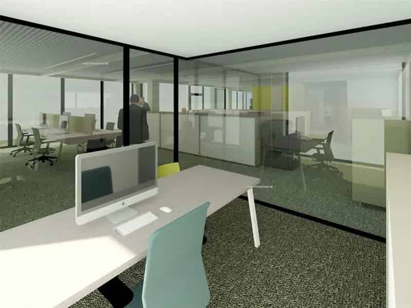 Nieuwbouw kantoorruimte te huur in Lendelede