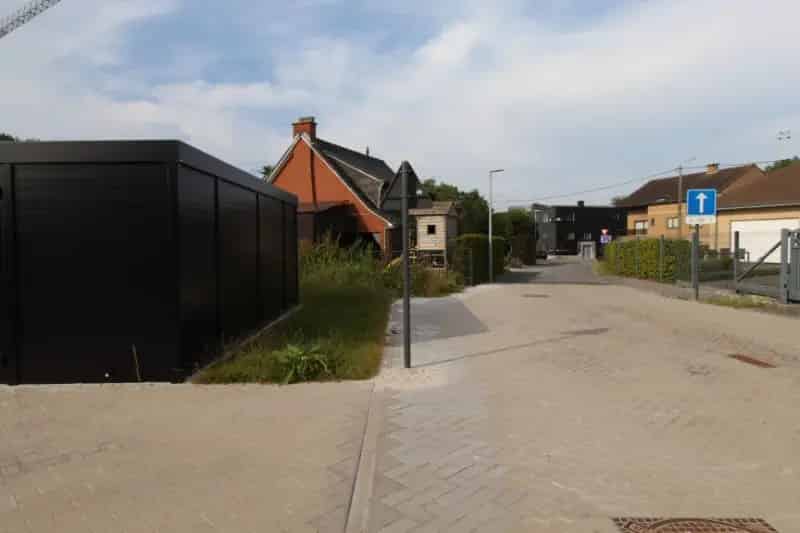 Nieuwe carport in Oude Oekensestraat
