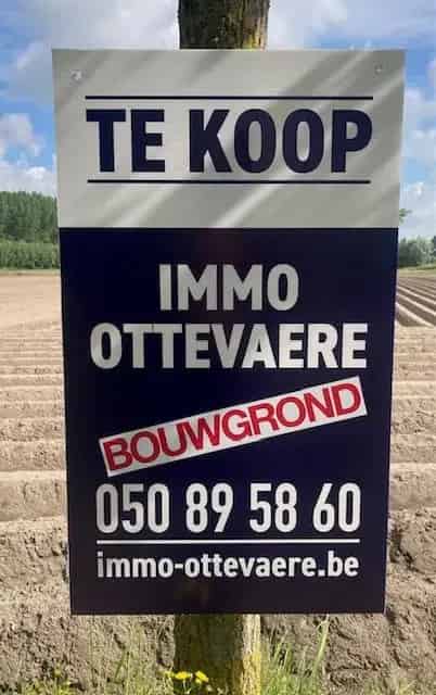 LOT 6: 402 m² BOUWGROND TE KOOP VOOR HOB in HARELBEKE (12 x 33.52)