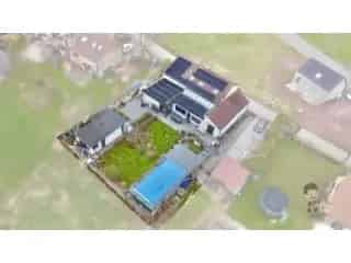 Huis te Koop Biesme Sous Thuin 4 Gevels Zwembad Garage PEB A