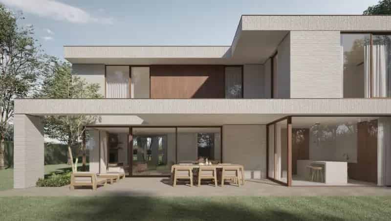 Lembeke (Kaprijke), Ledestraat 33 - Fase 1: Lot 01