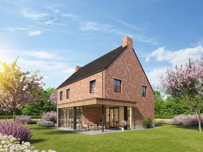 Nieuw te bouwen landelijke woning Oostrozebeke