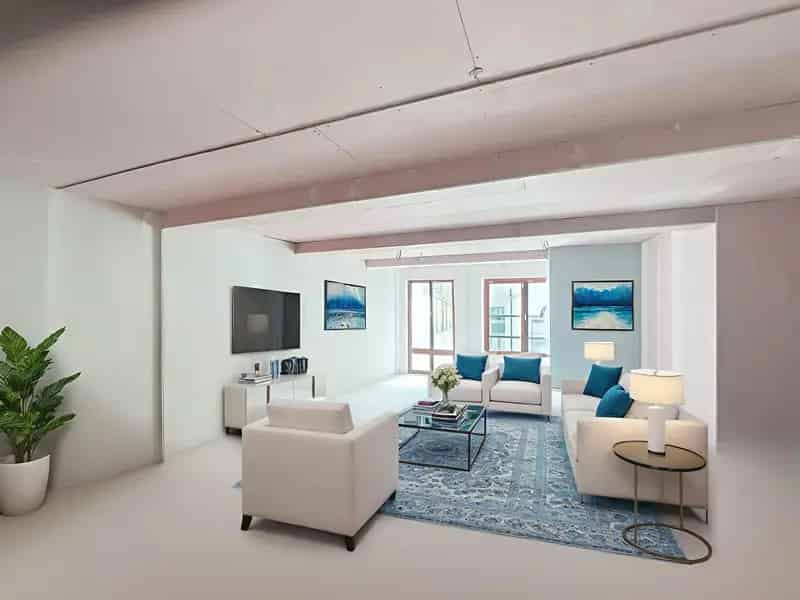 Appartement met twee slaapkamers in Schaerbeek