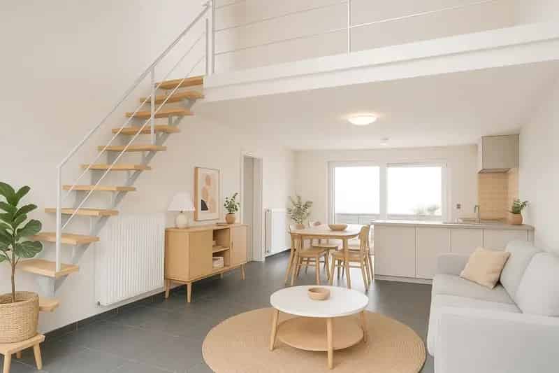 Duplex te Huur Lokeren: Ruim Appartement met Lift
