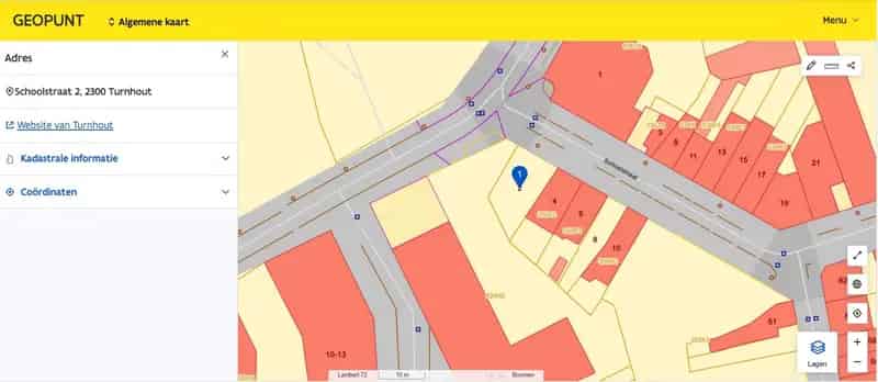 Perceel van 155 m²