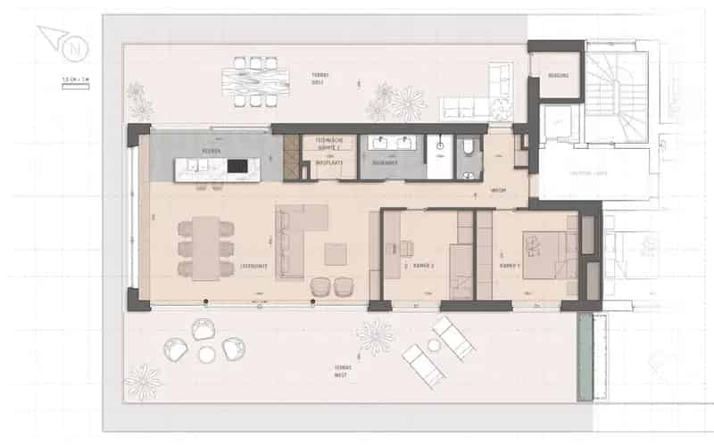 Sublieme penthouse met groot terras en prachtig uitzicht