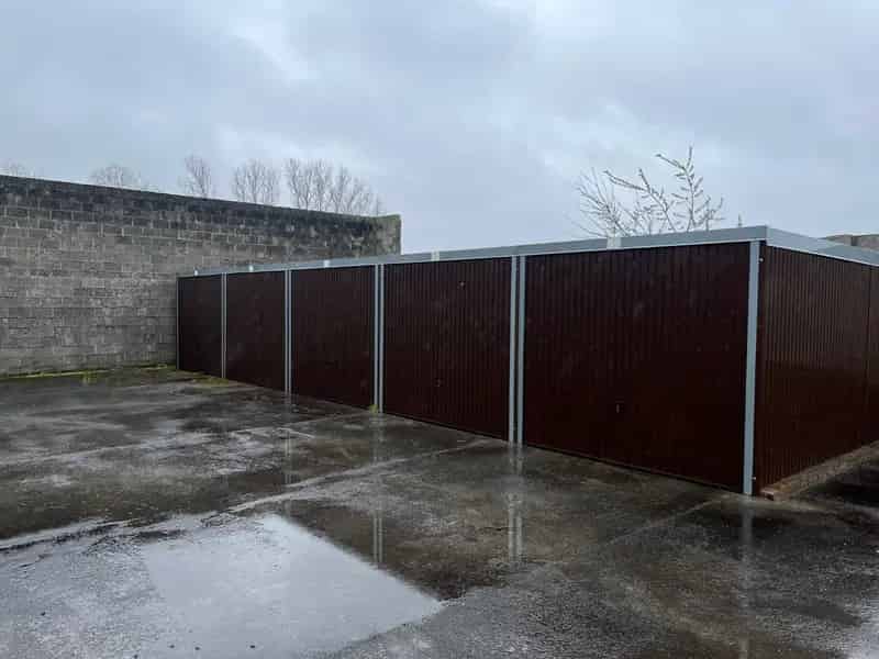 Garagebox te Gavere-Asper.