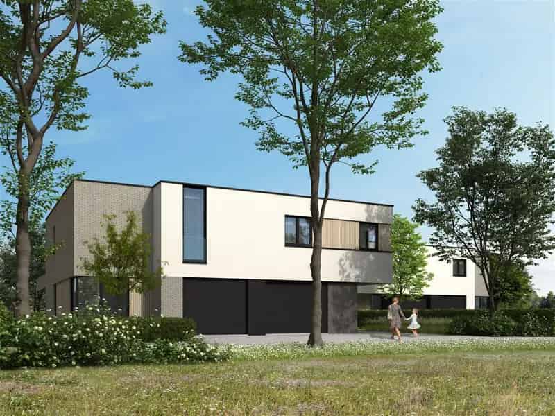 Prachtig perceel bouwgrond voor HOB met zijn groene ligging aan de Scheldedijk te Grembergen.