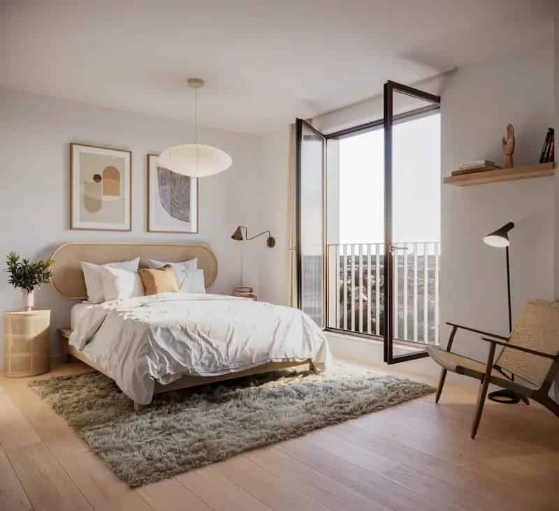 Appartement met één slaapkamer in Evere