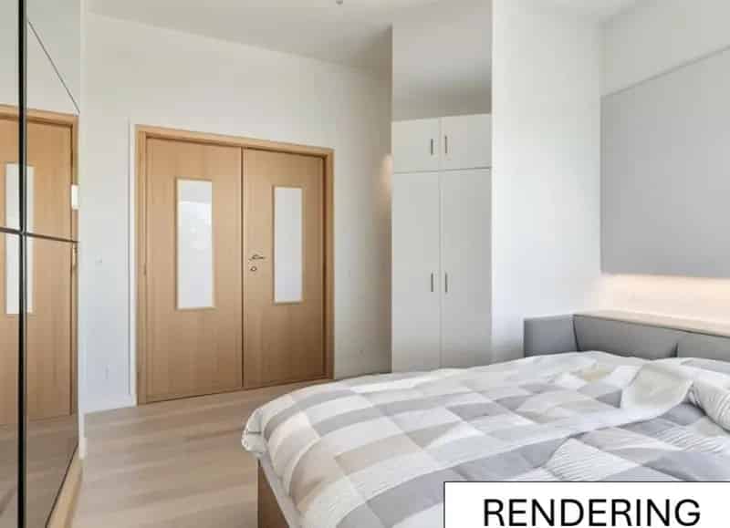 Appartement te huur Halle: 1 slaapkamer, terras, nabij station
