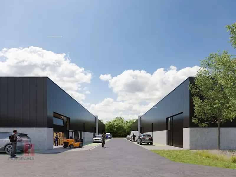 Nieuwbouw bedrijfsgebouw te koop in Kmo-Units Te Koop Sint-Lievens-Houtem Bavegem