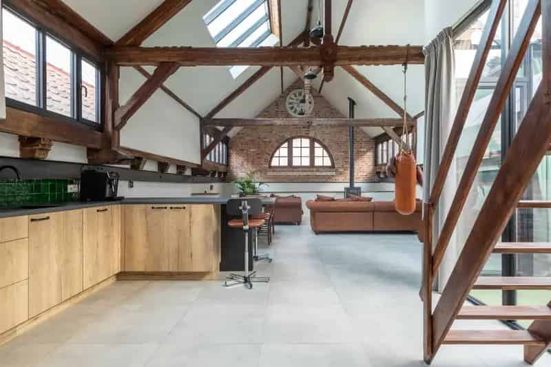 Loft te huur Brugge - 3 slaapkamers - EPC 111