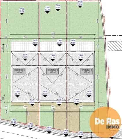 Bouwgrond te koop in Lede