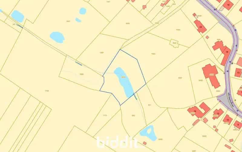 Perceel hooiland 36,86 are (vrij van gebruik)