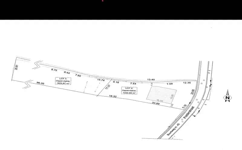 Prachtig gelegen grond van ruim 2800m²