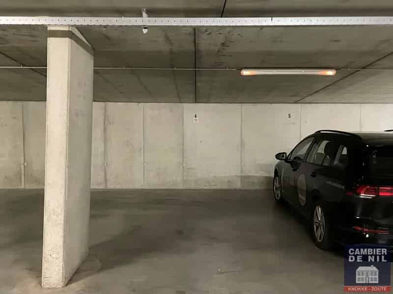 Makkelijk inrijdbare autostaanplaats op de Elizabetlaan te Knokke-Heist