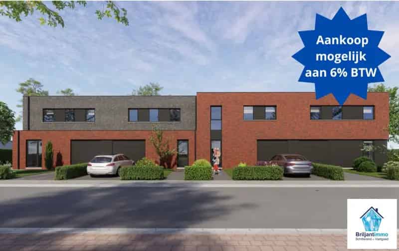 NIEUW te bouwen HOB in -rode gelijmde gevelsteen