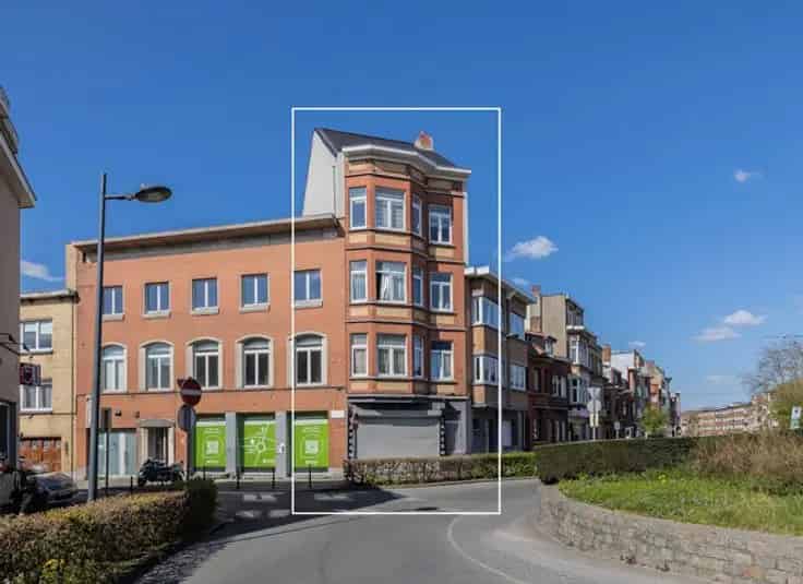 Appartementenblok Te Koop Evere Commercieel Pand 3 Appartementen