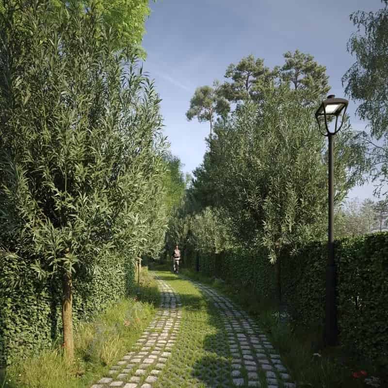 Exclusieve villa's en bouwgronden aan de Magere Schorre