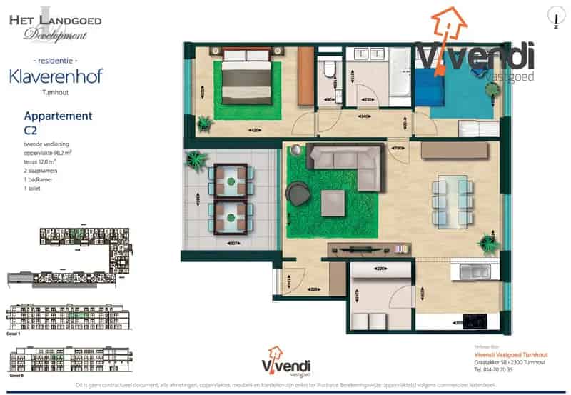 Appartement te huur
