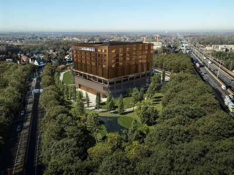 Nieuwbouw kantoorruimte te huur in Ouverture Sint-Denijs-Westrem