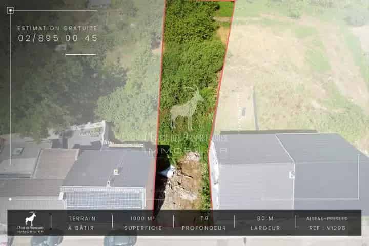 Bouwgrond te koop in Aiseau-Presles