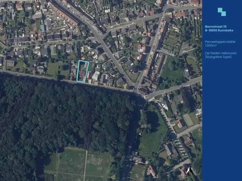 Exclusief gelegen bouwgrond aan Het Sterrebos te Rumbeke