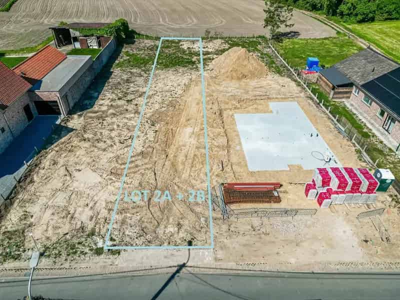 Fantastisch gelegen bouwgrond (6are) voor halfopen bebouwing te Londerzeel