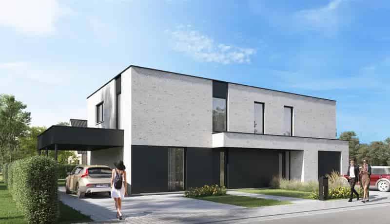Moderne, halfopen woning