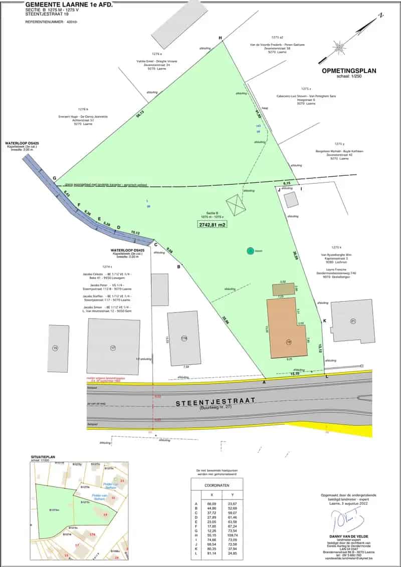 Bouwgrond te koop in Laarne