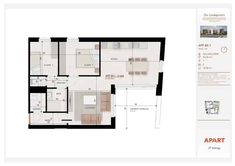 Appartement te koop