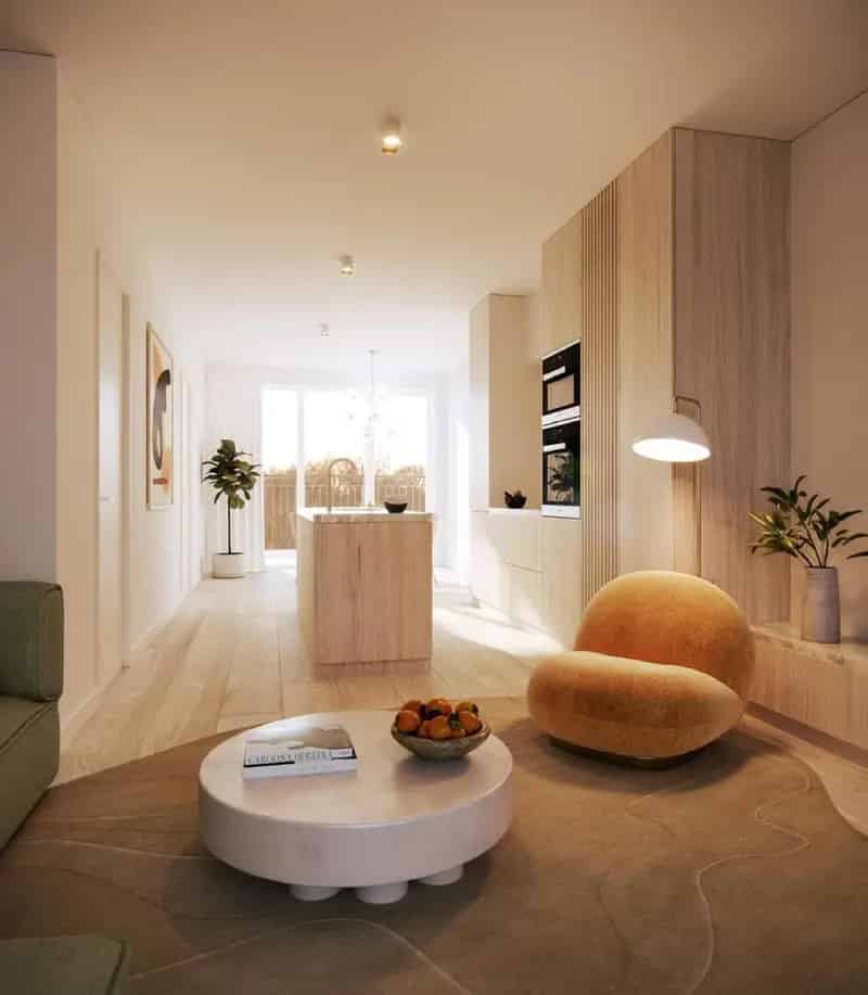Appartement met twee slaapkamers in Bruxelles