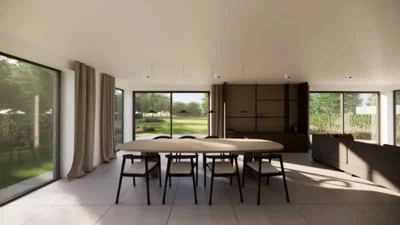 Huis te huur Hooglede: 3 slaapkamers, grote garage, 1386m2