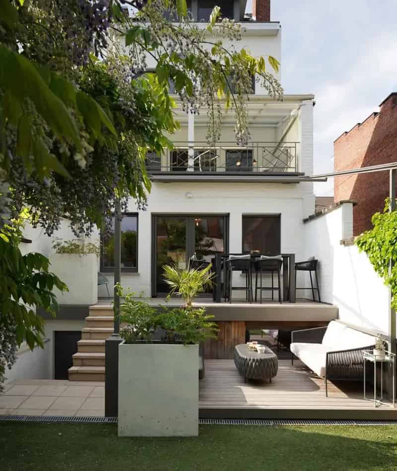 Herenhuis 6 slaapkamers Kortrijk Stadstuin Gerenoveerd